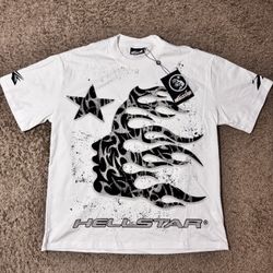 White Hellstar Tee