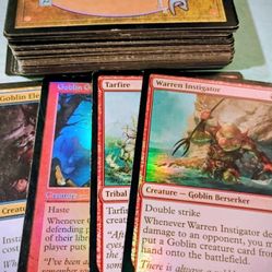 Warren Instigator Goblin Deck 60 Cards Mtg
