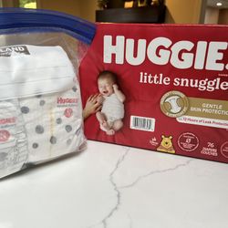 Newborn Huggies Diapers 