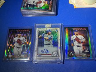 Andy Pages 15 card lot plus  2022 Bowman Chrome Mega Autograph $200 or trade