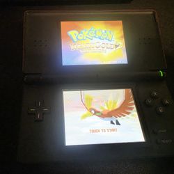 Nintendo DS Lite Red Custom Cfw Video Game Console
