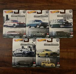 HotWheel Premium Fast Wagon  Set 