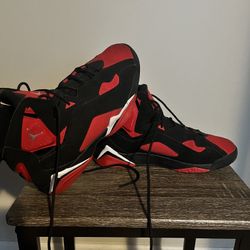 Air Jordan True Flight Black And Red Mens Size 9.5