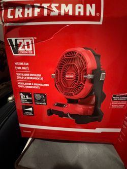 Craftsman V20 Cordless Misting Fan Tool Only