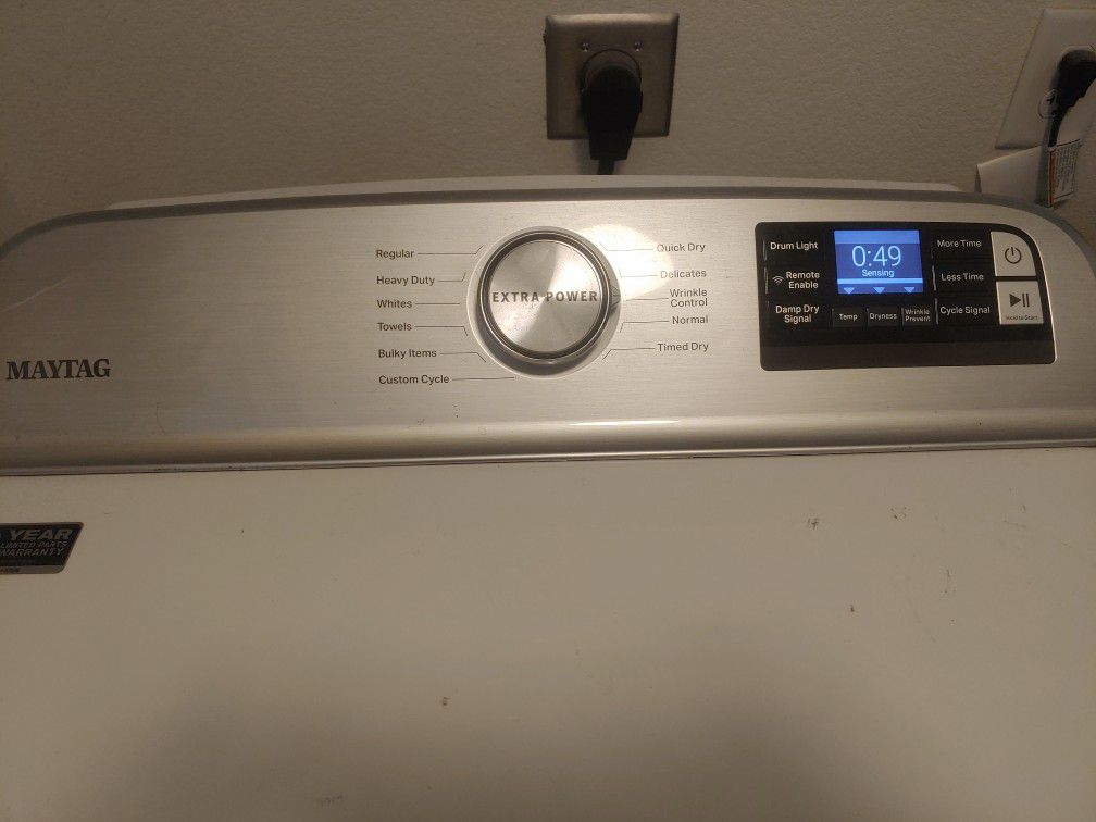 Electric Maytag Washer & Dryer