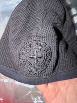 chrome heart vintage horseshoe skull cap beanie