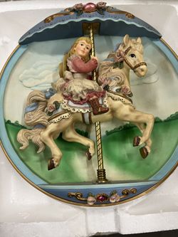 Bradford Exchange Carousel Plates 