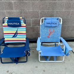 Beach Chair. Reclaine All the way down.