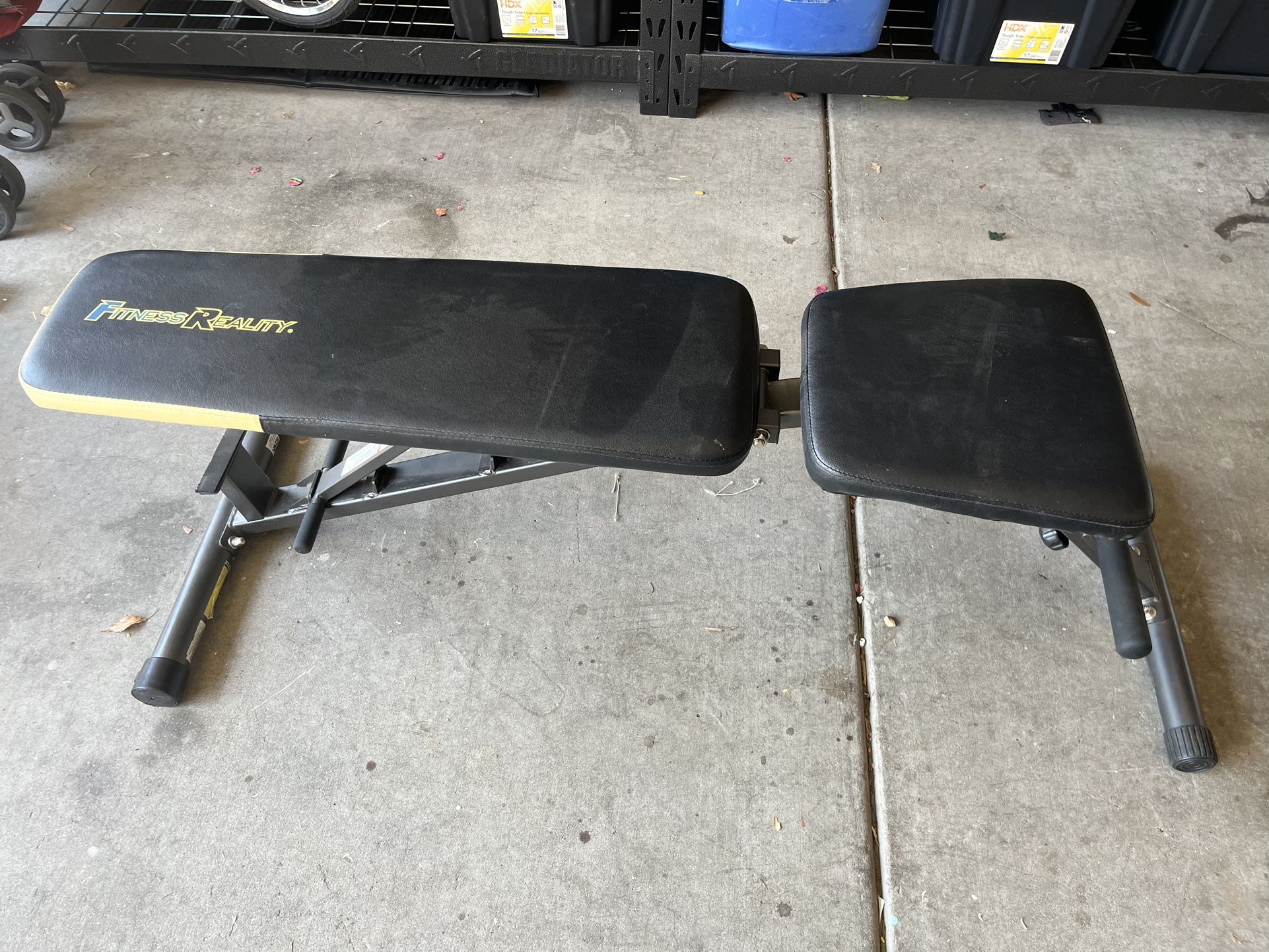 Fitness Reality - Adjustable Weight Bench
