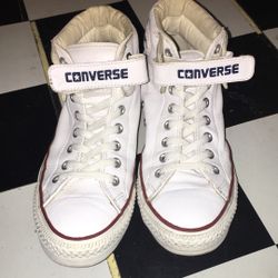 Leather White Converse