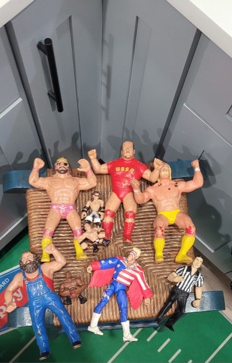 Various Vintage Wwf Superstars