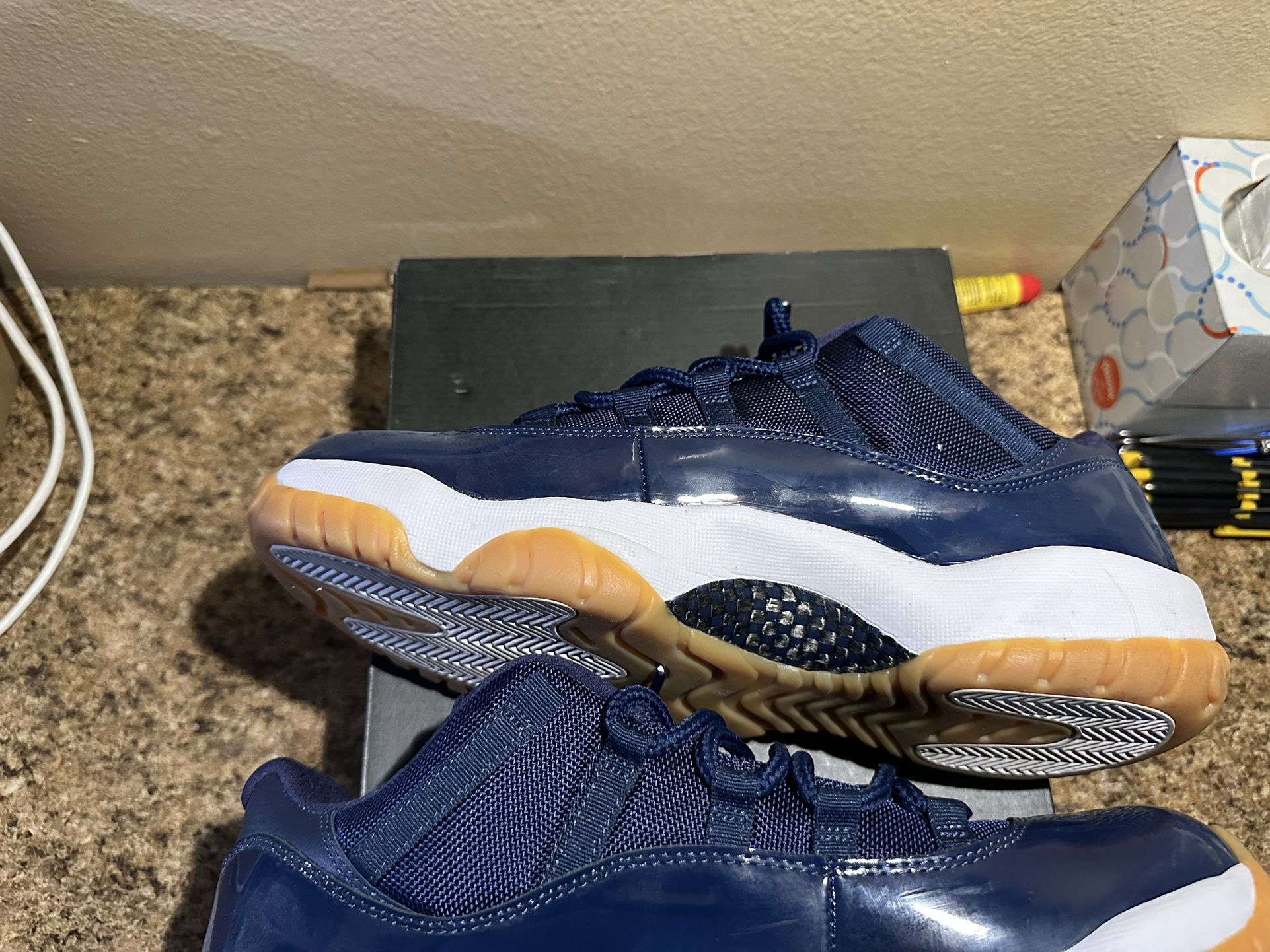 Jordan Retro 11 Low Midnight Navy Sz 12