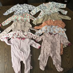 Baby Girl Clothing 6-9M $5 Each
