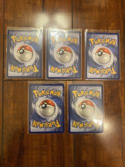 Pokemon Gold 5 Card Lot Coalossal, Spell Tag, Karate Belt, Capture Energy, Ordinary  Rod NM/M for Sale in Tampa, FL - OfferUp