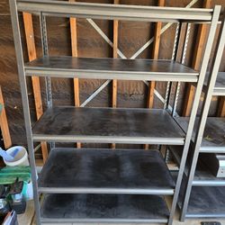 Pair of Sam's Club Member's Mark 5 Tier Heavy Duty Storage Shelf, 48" W x 24" D x 72" H  LN