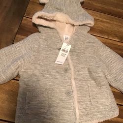 New Baby Gap Sweater 6/12months