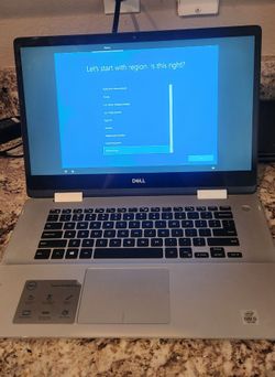 Refurbished Dell Laptop with Convertible touch screen