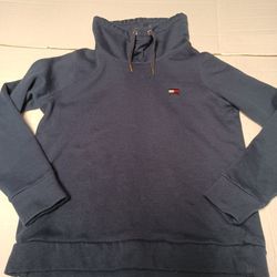 Women's Size Small Tommy Hilfiger Sport Turtleneck Sweatshirt