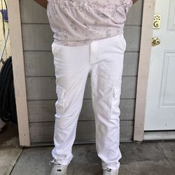 Women’s C’est toi straight leg cargo pants size 13/30