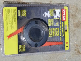 Ryobi 2 in-1 pivoting fixed line and bladed head for Sale in