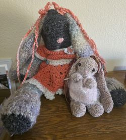 Crochet Rabbit & Bunny