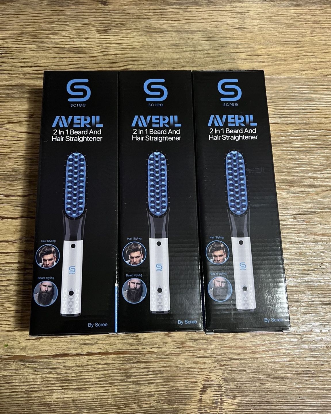 Men’s Beard And Hair Straightener