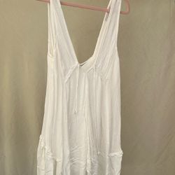 Olivaceous Size Medium White Dress