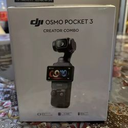 DJI Osmo Pocket 3 Creator Combo--New.