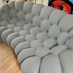 Bubble Grey Couch 