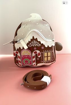 Gingerbread House Crossbody Bag