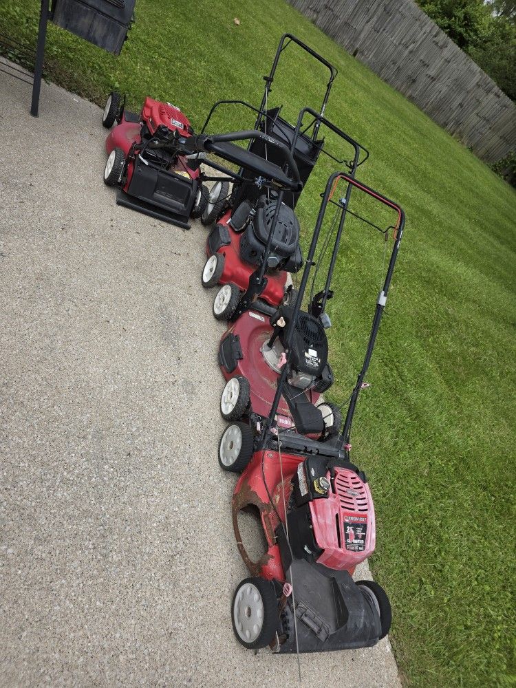 Mowers For Sale. Handyman Special