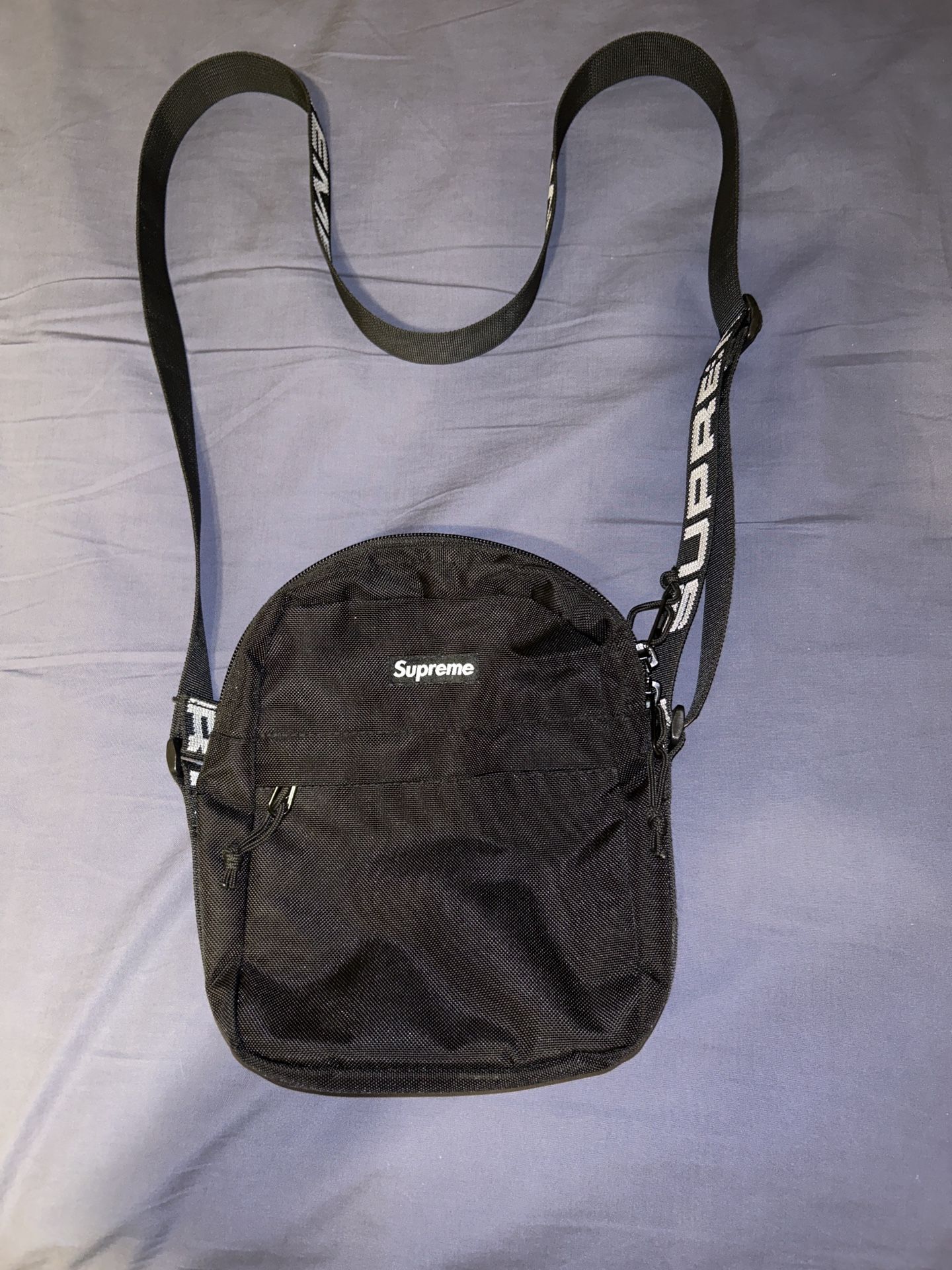 Supreme Shoulder Bag β Black (SS18)