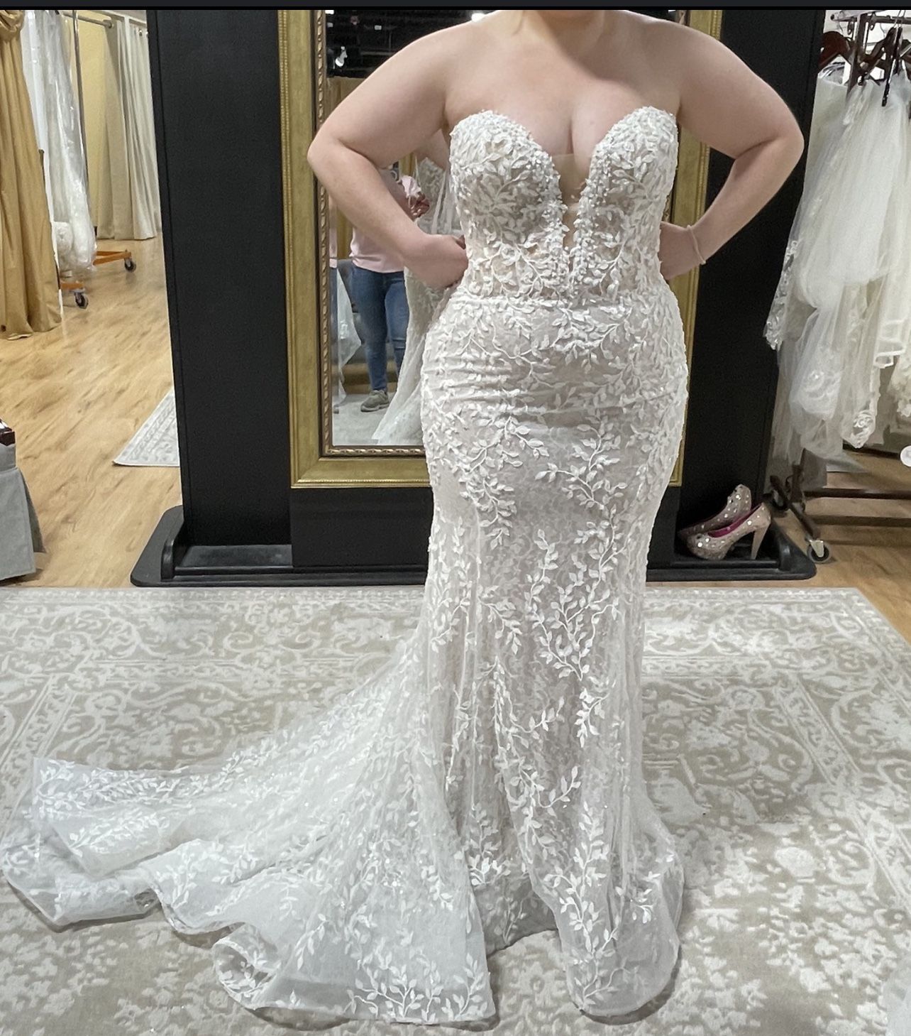 Wedding & reception dress