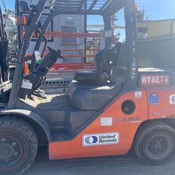 8,000# Pound 8K 4 Ton Diesel Warehouse Forklift