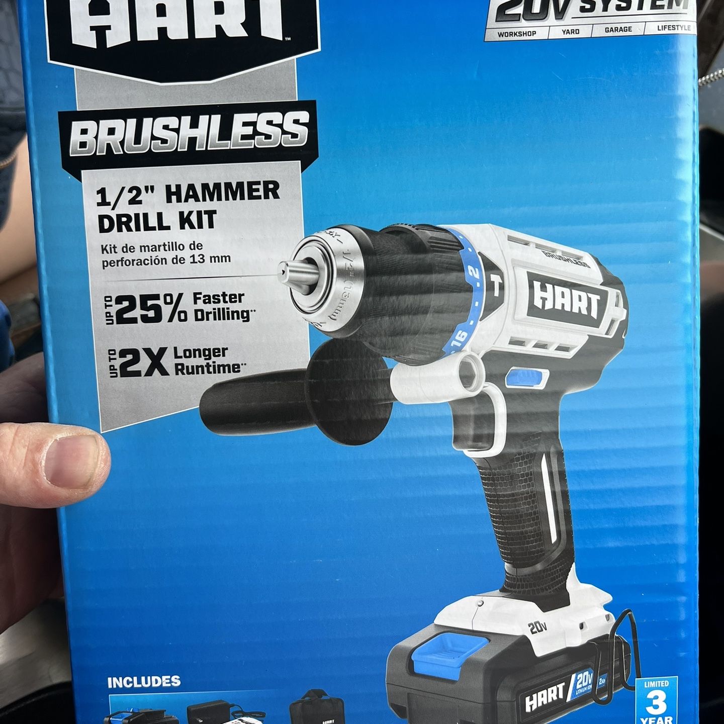 Hart 20v hammer drill sale
