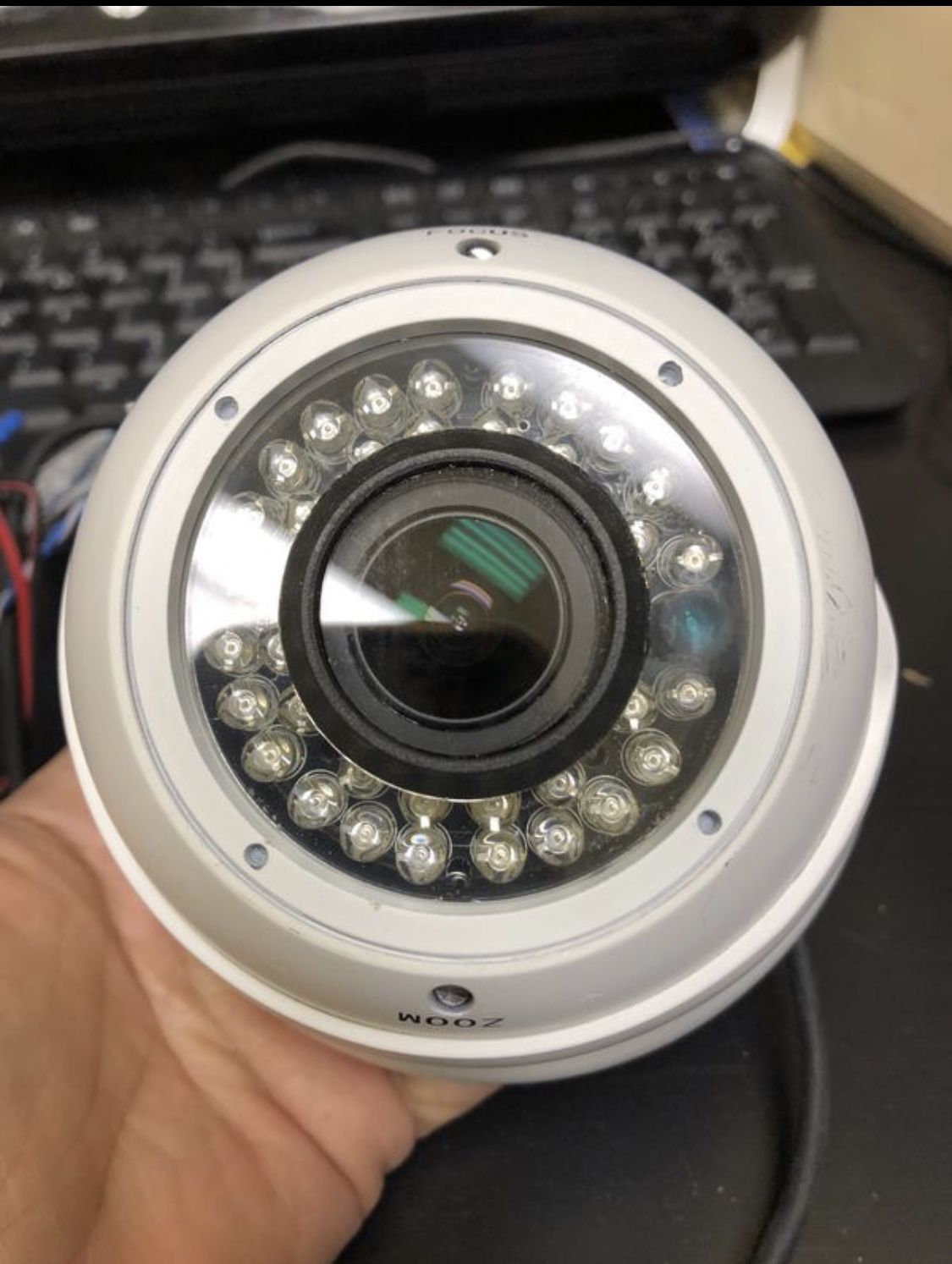 (16) IR LED Surveillance Camera System with DVR