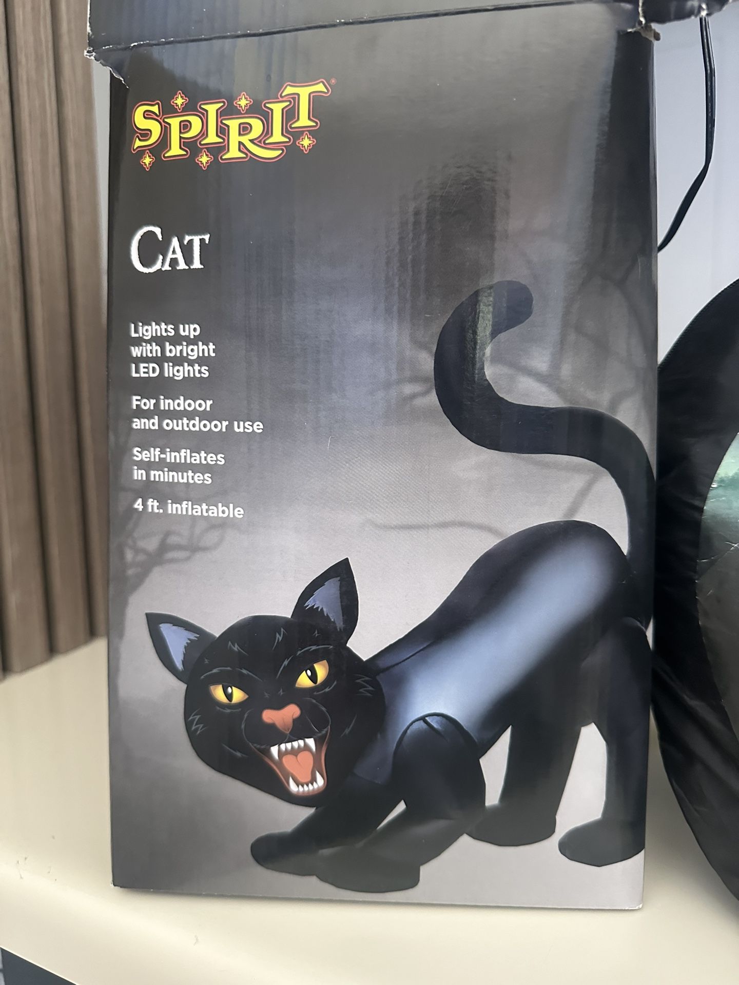 Inflatable Cat Halloween Decoration