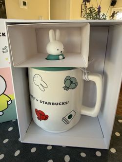 NEW Starbucks x MIFFY Mug w/ Lid 🐰