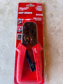 Milwaukee Ratcheting Modular Crimper NEW $25