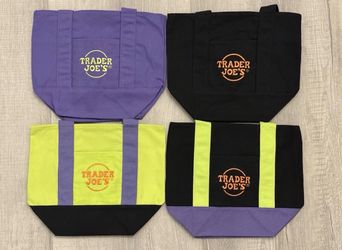 Trader Joe's Mini Tote Bag Limited Halloween 2026 Set Of 4