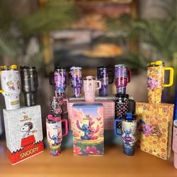 40oz Character Handle Tumbler Cup – Gift Idea. Starting At $50 Each