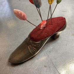 Vintage Women’s Shoe Pin Cushion