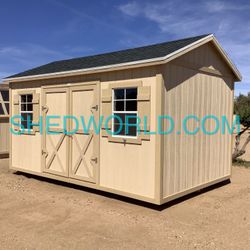 16x10 Shed $7,137 Plus Delivery