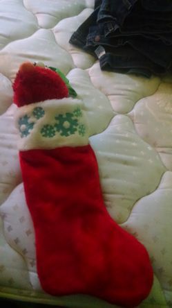 Singing Elmo stocking