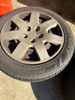 2008 Honda Civic Steel Wheels + Tires — $80