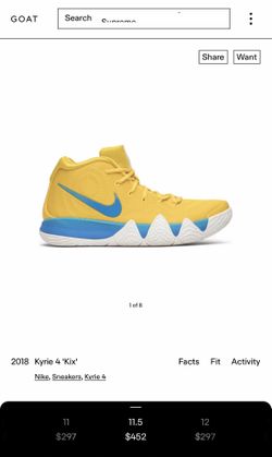 Kyrie 4 goat cheap