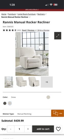 To like new pullout recliners