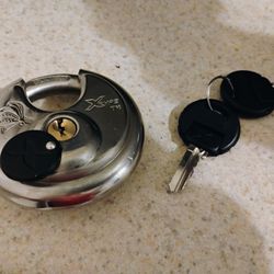 Heavy Duty Padlock With 2 Keys