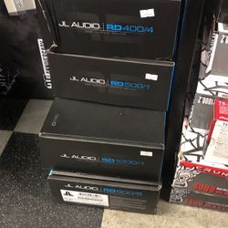 Jl Audio  Rd Series Amps! 