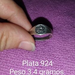 Anillo De Plata 